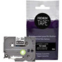 Premium Tape Label Tape - Alternative for Brother TZe-335 - 1/2" x 26' (12 mm x 8 m) - White on Black - 1 Pack (Fleet Network)