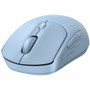 HP 400 Quiet Wireless Mouse (AZ7B4AA) - Wireless - Bluetooth/Radio Frequency - 2.40 GHz - Blue - USB Type A - Scroll Wheel - 1 x AA (Fleet Network)