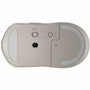 HP 400 Quiet Wireless Mouse - Multi Surface - Wireless - 32.81 ft (10000 mm) - Bluetooth/Radio Frequency - 2.40 GHz - Maple - USB Type (AZ7B6AA#ABA)