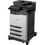 Lexmark CX825dte Laser Multifunction Printer - Color - Copier/Fax/Printer/Scanner - 55 ppm Mono/55 ppm Color Print - 1200 x 1200 dpi - (42K0041)