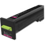 Lexmark Unison Original Toner Cartridge - Laser - High Yield - 22000 Pages - Magenta - 1 Each (Fleet Network)
