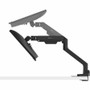 BenQ BDH01 Ergo Arm Dual Monitor Mount - 35" to 45" Screen Support - 88 lb Load Capacity - VESA 75 x 75/100 x 100 - Steel Desk Mount