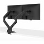 BenQ BDH01 Ergo Arm Dual Monitor Mount - 35" to 45" Screen Support - 88 lb Load Capacity - VESA 75 x 75/100 x 100 - Steel Desk Mount