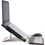 Bakker Elkhuizen BNEQ260 Ergo-Q 260 Portable Aluminum Notebook Stand - Up to 15" Screen Support - Height Adjustable 3. 5" to 8. 25"