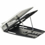 Bakker Elkhuizen BNEQ330-C Ergo-Q Notebook Stand - 12" to 17" Screen Support - 13. 23 lb Load Capacity - Height Adjustable - Foldable
