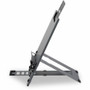 Bakker Elkhuizen BNEQHPDG Ergo-Q Notebook Stand - 10" to 16" Screen Support - 4. 41 lb Load Capacity - Foldable Aluminum Design
