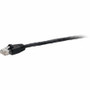 C2G F-Series Cat.6 Patch Network Cable - 25 ft (7.62 m) Category 6 Network Cable for Network Device, Router, Hub, Server, Network - 1 (Fleet Network)