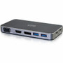 C2G USB-C 7-in-1 Dual Display Docking Station Bundle for Laptops - for Notebook, Hard Drive, Mouse, Keyboard, Tablet, Monitor, - - USB (C2G54477)