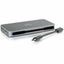 C2G USB-C 7-in-1 Dual Display Docking Station Bundle for Laptops - for Notebook, Hard Drive, Mouse, Keyboard, Tablet, Monitor, - - USB (C2G54477)