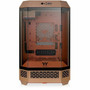 Thermaltake The Tower 300 Gravel Sand Micro Tower Chassis - Micro Tower - Gravel Sand - Tempered Glass, SPCC - 3 x Bay - 2 x 140mm - - (Fleet Network)