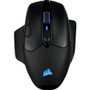 Corsair DARK CORE RGB Gaming Mouse - Optical - Cable/Wireless - Bluetooth - Black - USB 2.0 Type A - 18000 dpi - Scroll Wheel - 8 - 1 (Fleet Network)