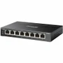 Omada 8-Port Gigabit Easy Managed Switch with 8-Port PoE+ - 8 Ports - Manageable - Gigabit Ethernet - 10/100/1000Base-T - 2 Layer - 64 (ES208GP)