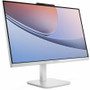 Lenovo A100 F0J6004NCF All-in-One Computer - Intel N-Series N100 - 8 GB - 512 GB PCI Express NVMe SSD - 23.8" Full HD - Desktop - Gray (Fleet Network)