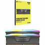 Corsair Vengeance RGB RAM Module - For Motherboard, PC/Server - 32 GB (2 x 16GB) - RGB - DDR5-6000/PC5-48000 DDR5 SDRAM - 6000 MHz - - (CMH32GX5M2B6000Z30K)