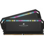 Corsair Dominator Platinum RGB 32GB (2x16GB) DDR5 DRAM 6200MHz C36 Memory Kit - Black - For Motherboard, Desktop PC - 32 GB (2 X 16GB) (Fleet Network)