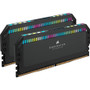 Corsair Dominator Platinum RGB 64GB (2 x 32GB) DDR5 DRAM 5200MHz C40 Memory Kit - Black - For Desktop PC, Motherboard - 64 GB (2 x - - (Fleet Network)