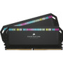 Corsair Dominator Platinum RGB 64GB (2 x 32GB) DDR5 DRAM 5200MHz C40 Memory Kit - Black - For Desktop PC, Motherboard - 64 GB (2 x - - (CMT64GX5M2B5200C40)