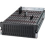 Supermicro SuperChassis 946ED-R2KJBOD Drive Enclosure - 4U Rack-mountable - Black - 90 x HDD Supported - 90 x Total Bay - 90 x Bay (Fleet Network)