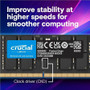 Crucial DDR5 6400 Memory Upgrade Kit 64 GB 2 X 32 Notebook And Desktop Compatible Motherboard Computer Module SDRAM For MHz CT2K32G64C52CS5