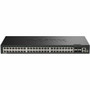 D-Link DGS-1530-52 Ethernet Switch - 48 Ports - Manageable - Gigabit Ethernet, 10 Gigabit Ethernet - 10/100/1000Base-T, 10GBase-X - 2 (Fleet Network)