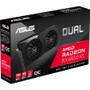 Asus AMD Radeon RX 6600 XT 8 GB GDDR6 Graphics Card 2.40 GHz Game Clock 2.61 Boost 128 Bit Bus Graphic Width X DUAL-RX6600XT-O8G