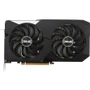 Asus AMD Radeon RX 6600 XT 8 GB GDDR6 Graphics Card 2.40 GHz Game Clock 2.61 Boost 128 Bit Bus Graphic Width X DUAL-RX6600XT-O8G