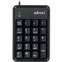 Adesso Easytouch 600UB Keypad - Cable Connectivity - Compact - USB Interface - 19 Key(s) - Windows 7, Mac OS - PC, Mac - Cherry MX Red (Fleet Network)