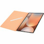 Samsung Smart Carrying Case (Book Fold) Samsung Galaxy Tab S9 Ultra, Galaxy Tab S10 Ultra Tablet - Orange - 12.91" (328 mm) Height x x (EF-BX910POEGCA)
