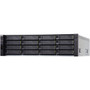 QNAP EJ1600-V2 Drive Enclosure - 12Gb/s SAS Host Interface - 3U Rack-mountable - Black - 16 x HDD Supported - 16 x Total Bay - 16 x (Fleet Network)