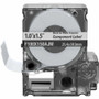 Panduit PXE Thermal Transfer Flag Label Cassette - 1" (25.40 mm) Width x 1 1/2" (38.10 mm) Length - Thermal Transfer - White - - Easy (Fleet Network)