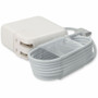 AddOn Apple Computer F50C Compatible 45W 14.85V at 3.05A Black MagSafe 2 Laptop Power Adapter and Cable - 45 W - 14.85 V DC Output - A (Fleet Network)