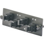 Panduit Opticom FAPH0412CGMPO Network Patch Panel - 4 Port(s) - Charcoal Gray (Fleet Network)
