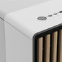 Fractal Design North XL - Chalk White - Tempered Glass, Steel, Wood, Alloy, Faux Leather - 3 × 140mm Fan(s) Installed - ATX, Micro ITX (FD-C-NOR1X-06)