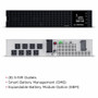 CyberPower Essential Online OL750RM 750VA Rack-mountable UPS - 2U Rack-mountable - 4 Hour Recharge - 6.50 Minute Stand-by - 120 V AC - (OL750RM)