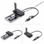 StarTech USB-C/USB-A to M.2 NVMe and 2.5in/3.5in SATA Adapter, 10Gbps, Tool-Free External SSD Hard Drive Reader, B+M/M-Key - to NVMe (USB31CSAT3M2E)
