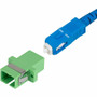 StarTech SC to SC Coupler 10 Pack, OS2 Single Mode SC Fiber Optic Coupler with Flange, SC/APC Simplex Adapter - 10 Pack of Single Mode (Fleet Network)