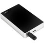 Rocstor Rocsecure EX31 1 TB Portable Hard Drive - 2.5" External - SATA - Silver - USB 3.1 - 5400rpm - 256-bit Encryption Standard - 2 (E634P5-01)