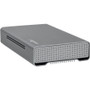 Rocstor Rocpro D90 12 TB Desktop Rugged Hard Drive - 3.5" External - SATA (SATA/600) - Aluminum Gray - MAC Device Supported - USB 3.1 (G35115-A1)