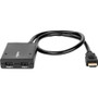 Rocstor 2-Port HDMI Splitter with USB Power-4K - 30 Hz to 30 Hz - 3840 × 2160 - 340 MHzMaximum Video Bandwidth - 1 x HDMI In - 2 x Out (Fleet Network)