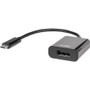 Rocstor USB-C to DisplayPort Adapter - 4K 60Hz - 1 x 24-Pin USB Type C - Male - 1 x 20-Pin DisplayPort 1.2 Digital Audio/Video - - x - (Fleet Network)