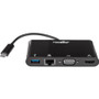 Rocstor Docking Station - for Notebook, Monitor - USB Type C - 4K, 2K, Full HD - 3840 x 2160, 1920 x 1080, 1920 x 1200 - 1 x USB 3.0 - (Fleet Network)