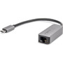 Rocstor USB-C to Gigabit Network Adapter Compatible with Mac & PC - USB 3.1 Type C - 5 Gbit/s Data Transfer Rate - 1 Port(s) - 1 - - - (Y10A269-A1)