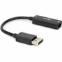 Rocstor DisplayPort to HDMI Adapter - 4K DP to HDMI Converter - UHD 4K 60Hz - 1 x 20-pin DisplayPort 1.4 Digital Audio/Video - Male - (Y10A296-B1)