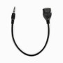 Rocstor USB-A (Male) To 3.5mm Audio Headphone Jack (Female) Adapter - 1 x USB 2.0 Type A - Male - 1 x Mini-phone Stereo Audio - Female (Y10A297-B1)