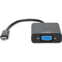 Rocstor Premium 6" USB-C to VGA Adapter - USB Type-C to VGA Video Adapter Converter - USB Type C - 1 x VGA - 1 (Y10C128-B1)