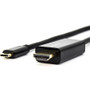 Rocstor 6ft USB-C to HDMI Cable - 6 ft (1.83 m) HDMI/USB A/V Cable for Audio/Video Device, MacBook, Mac Pro, Chromebook, TV - First 1 (Y10C166-B1)