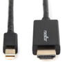 Rocstor Premium Mini DisplayPort to HDMI Cable M/M - 3 ft (0.91 m) HDMI/Mini DisplayPort A/V Cable for MacBook Air, Mac mini, MacBook (Y10C195-B2)