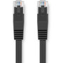 Rocstor Cat.6 Network Cable - 20 ft (6.10 m) Category 6 Network Cable for Network Device - First End: 1 x RJ-45 Network - Male - End: (Y10C428-BK)