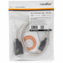Rocstor 6ft 1 Port USB to Null Modem RS232 DB9 Serial DCE Adapter Cable with FTDI - 6 ft (1.83 m) Serial/USB Data Transfer Cable for - (Y10C700-B1)