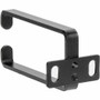 Rocstor 1U Vertical Server Rack Cable Management D-Ring Hook - 1.8x4in (4.5x10cm) - D-ring - Black - 1U Rack Height x 4" (101.60 mm) - (Y10E051-B1)